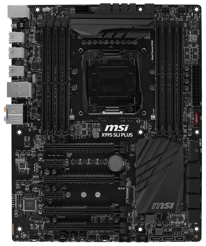 MSI X99S SLI Plus Overview, Board Features - The Intel Haswell-E X99